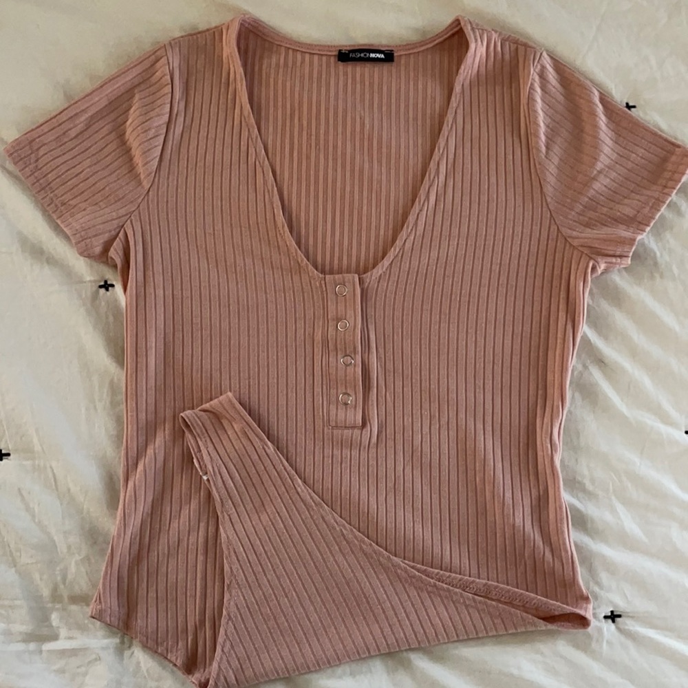 Bodysuit - Light pink (blush)